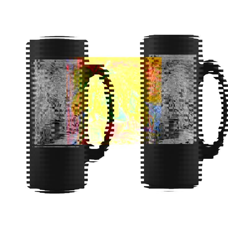 ピエール・ボナール作 ミモザの束 1945 コーヒーマグ