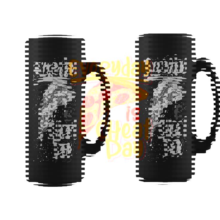 ピザ 美味しい食べ物 恋人 炭酸 不健康なダイエット チートデー コーヒーマグ