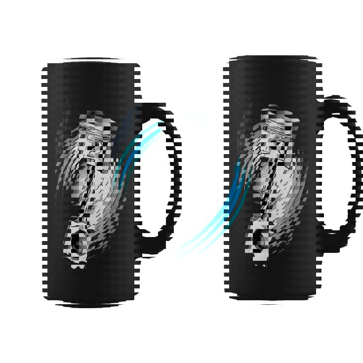 ピストンパワー 車愛好家のためのダイナミックエンジンデザイン コーヒーマグ