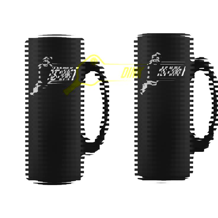 ピックルボールシャツ、 Just Dink It Pickleball メンズ レディース コーヒーマグ