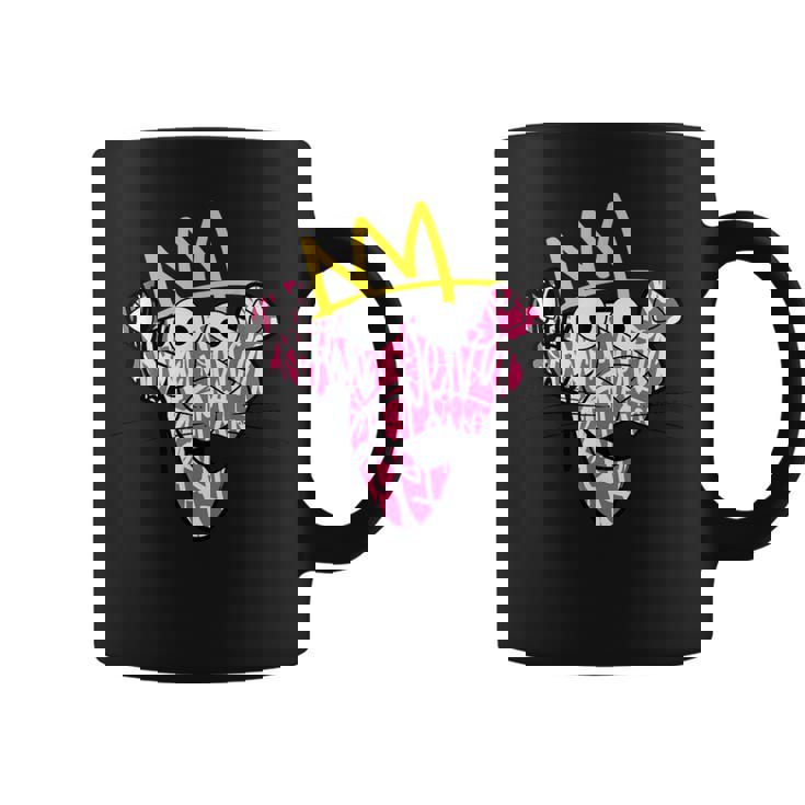 ピンクパンサー 王冠グラフィティアート コーヒーマグ