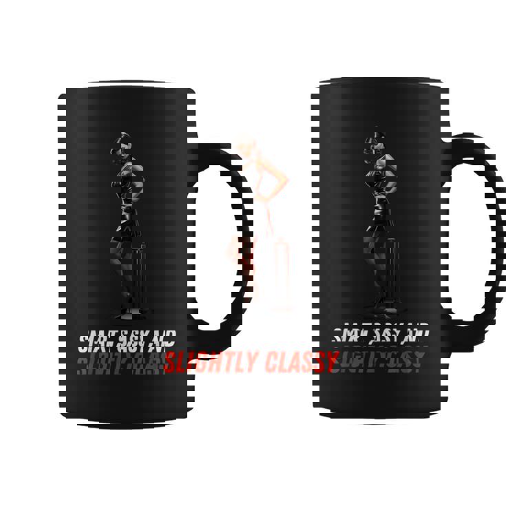 ピンナップガール スマート、生意気、やや上品 コーヒーマグ