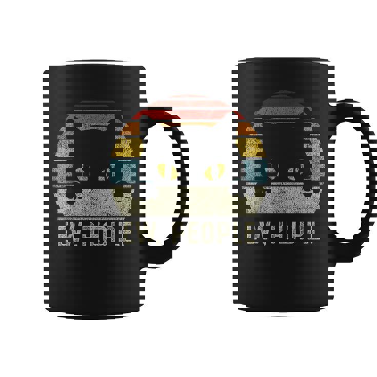 ピープルレトロキャットファンヴィンテージアンチソーシャルイントロバート コーヒーマグ