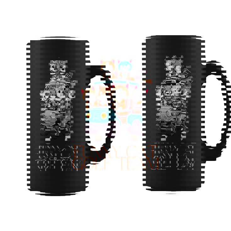 ファニーキャットゴルフチーム アニメ コーヒーマグ