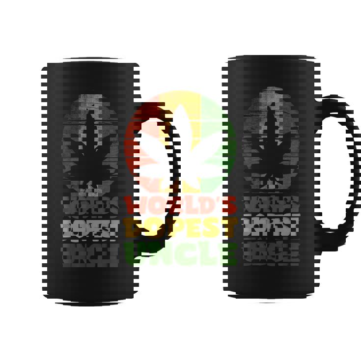 ファニーワールド クールな叔父さん ラスタカラー コーヒーマグ