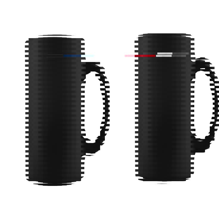 フィリグリートリコロール-フランスのナショナルカラー コーヒーマグ