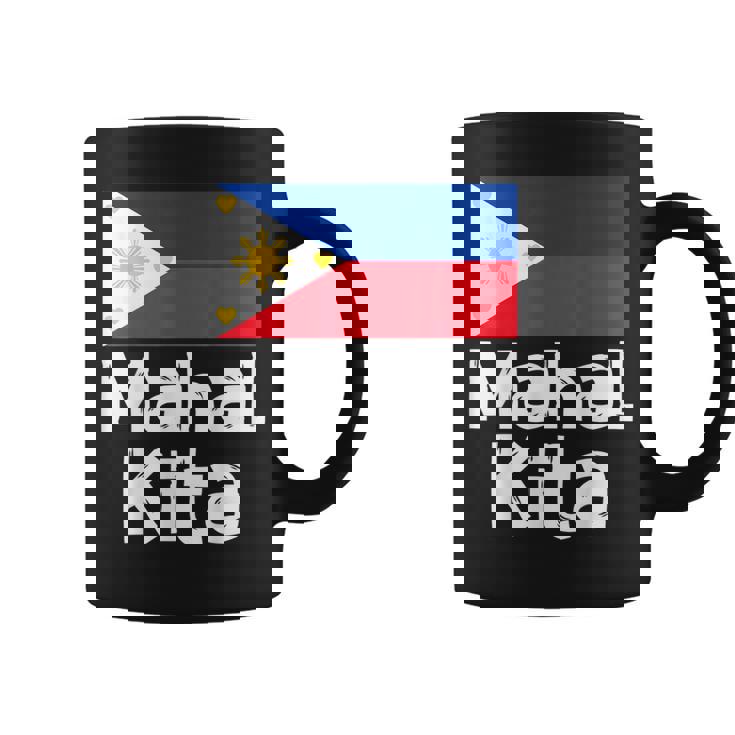 フィリピン国旗 Mahal Kita I Love You タガログ語 ピノイ フィリピン語 コーヒーマグ