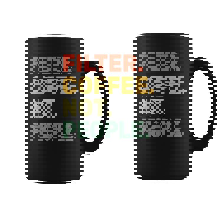 フィルターコーヒー Not People エスプレッソ バリスタ カフェ コーヒーオーバー コーヒーマグ