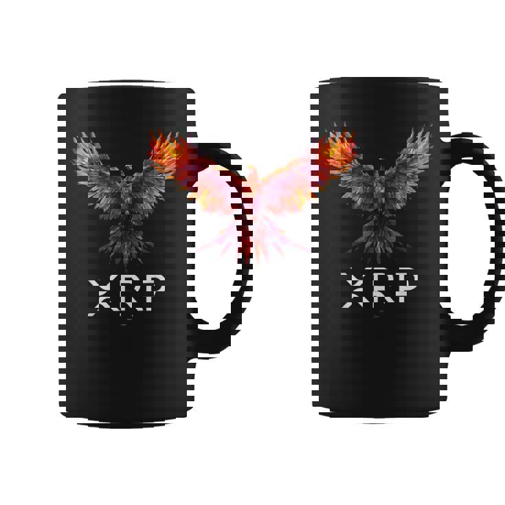 フェニックスxrp暗号通貨ボーイフレンドガールフレンド コーヒーマグ