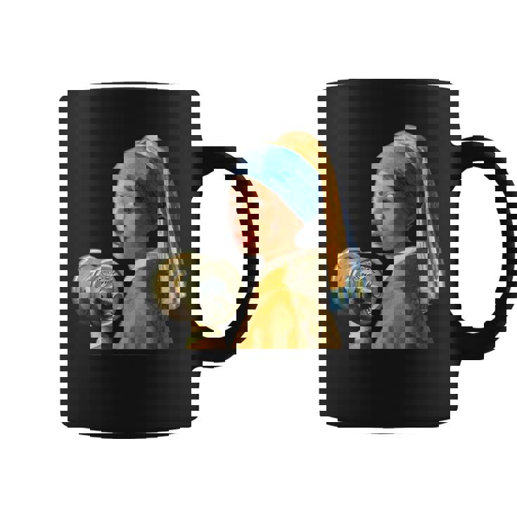 フェルメール 面白いtシャツ ジム 筋トレ ダイエット メンズ おもしろ 面白い 服 おもしろグッズ ネタ コーヒーマグ