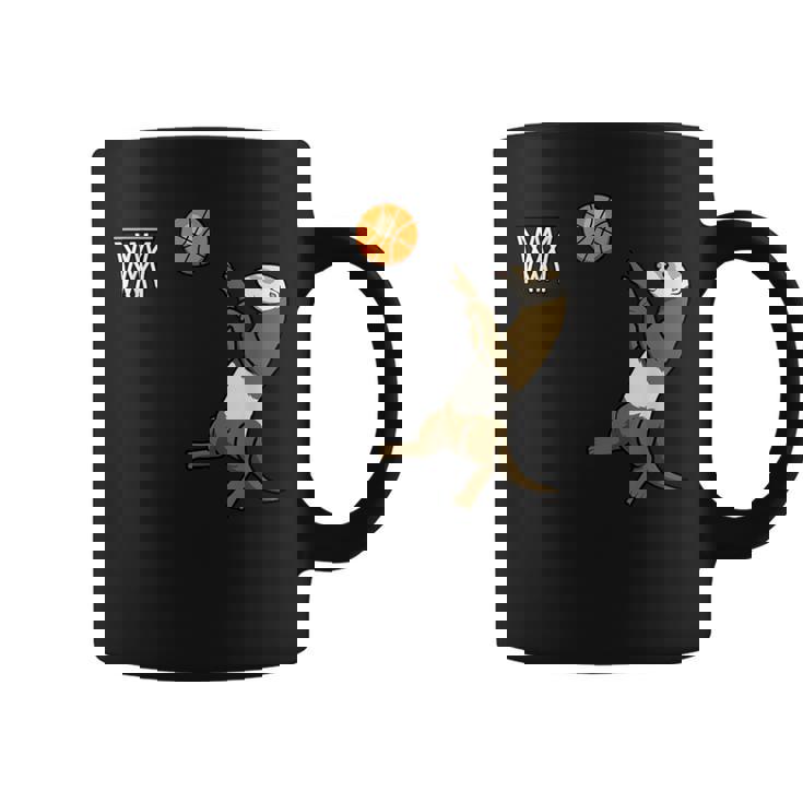 フェレット バスケットボール ボール スポーツ コーヒーマグ