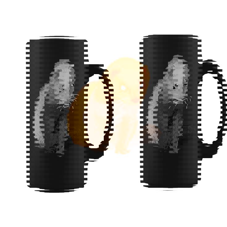 フェレットオーナーペットフェレット コーヒーマグ