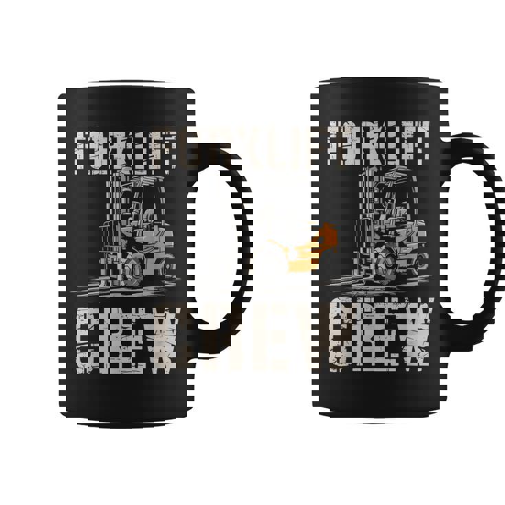 フォークリフト クルー ヴィンテージ 倉庫 作業員 倉庫 コーヒーマグ