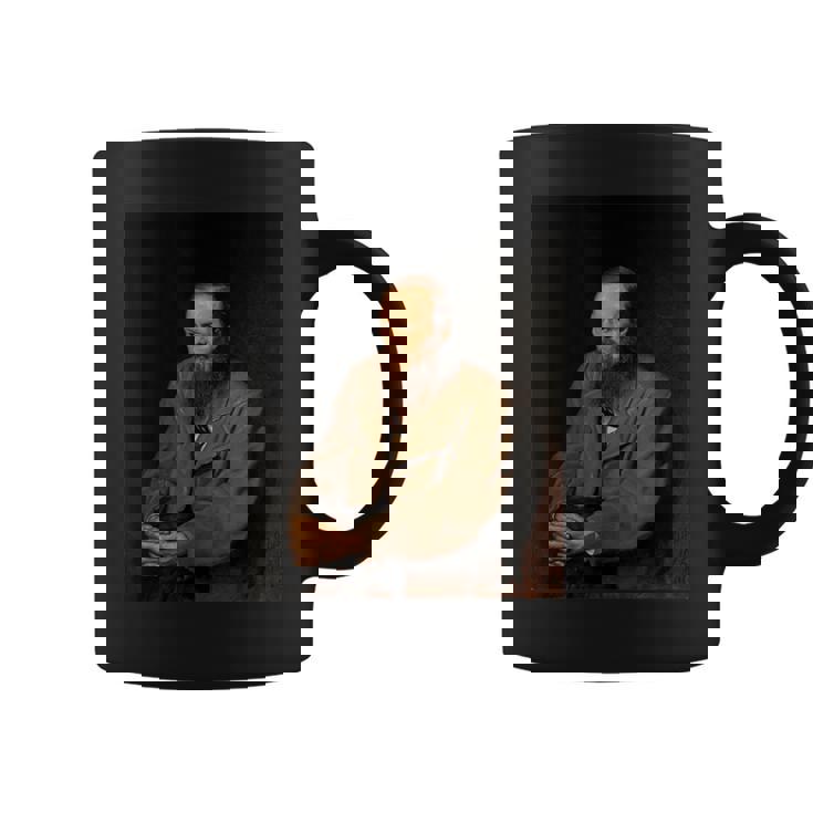 フョードル・ドストエフスキーロシアの作家の肖像画 コーヒーマグ