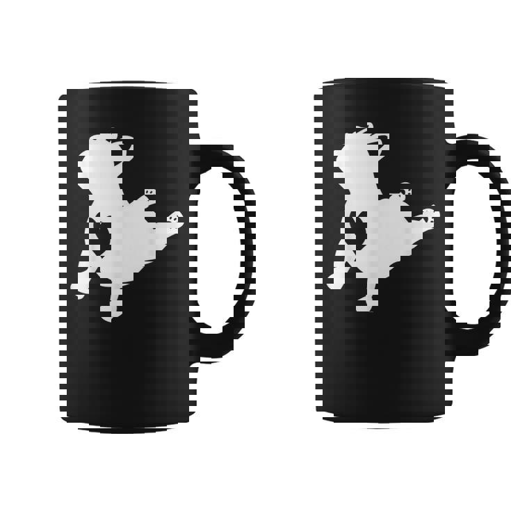 フレンチブルドッグ ヨガポーズシャツ 愛のハートフレンチギフト付き コーヒーマグ