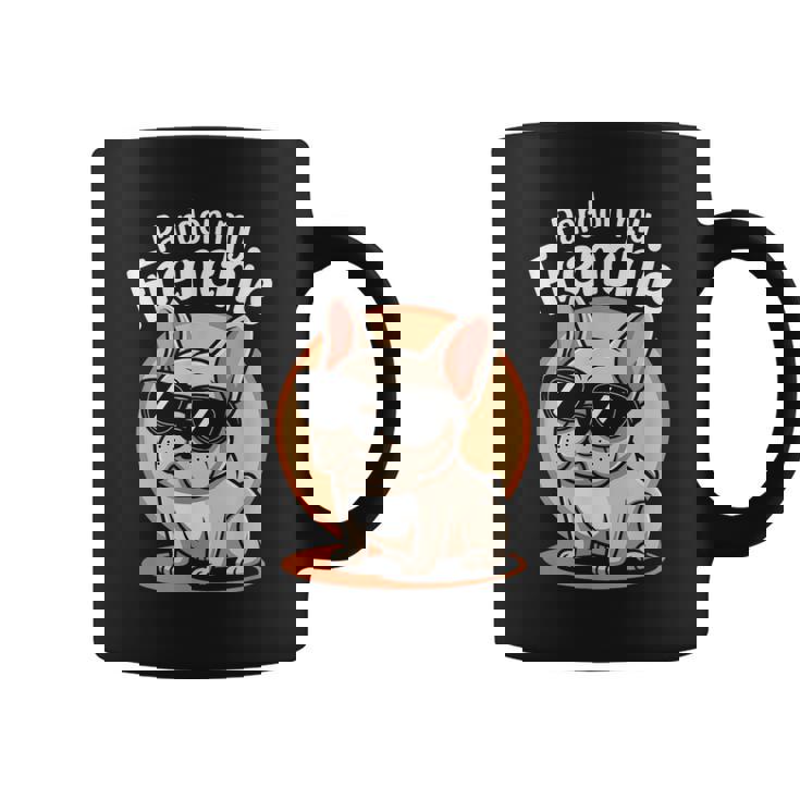 フレンチブルドッグしゃれ コーヒーマグ