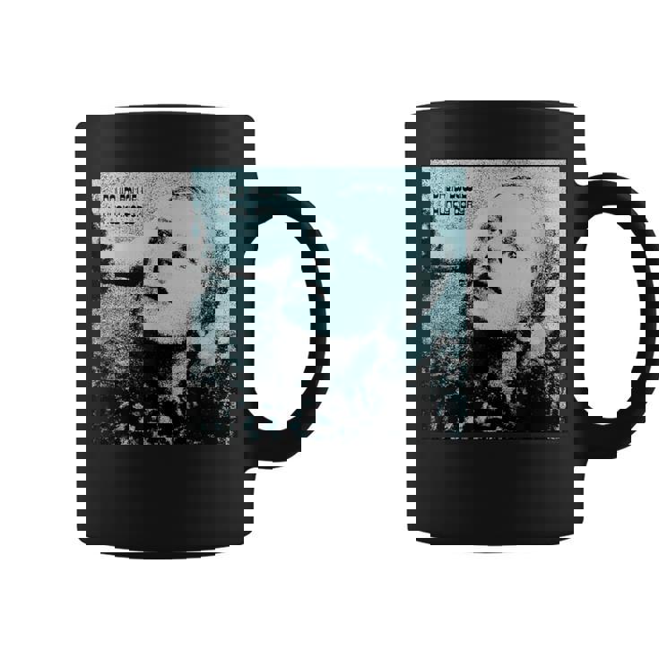 ブライアン・ウォードによるデヴィッド・ボウイ ハンキードリー ブルー 写真 コーヒーマグ