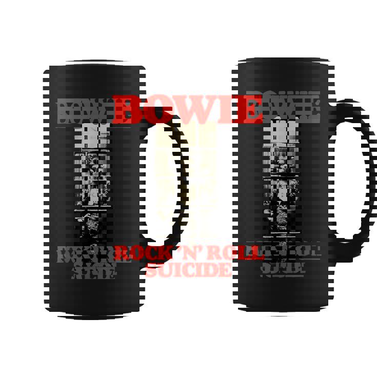 ブライアン・ウォードによるデヴィッド・ボウイ・ロックンロール自殺写真 コーヒーマグ