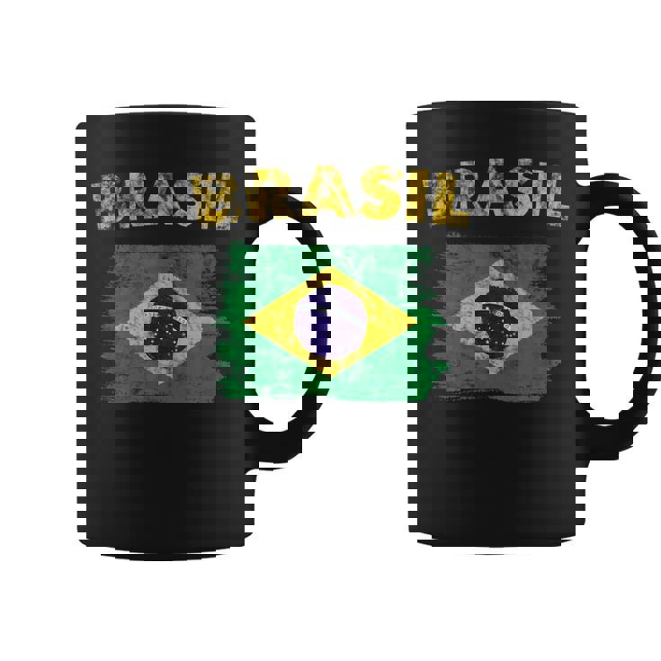 ブラジルの国旗 Brasil コーヒーマグ