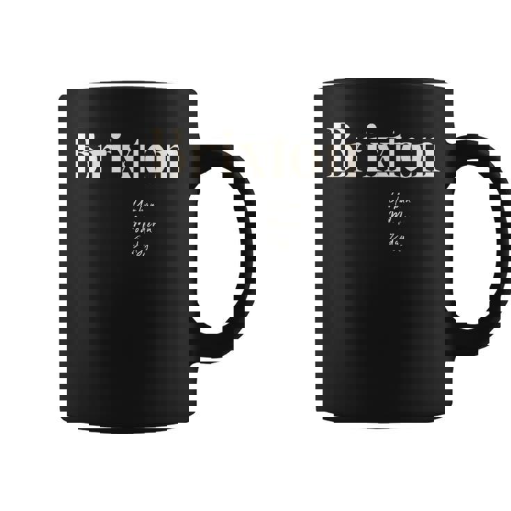 ブリクストン – アーバン、モダン、エッジの効いた コーヒーマグ