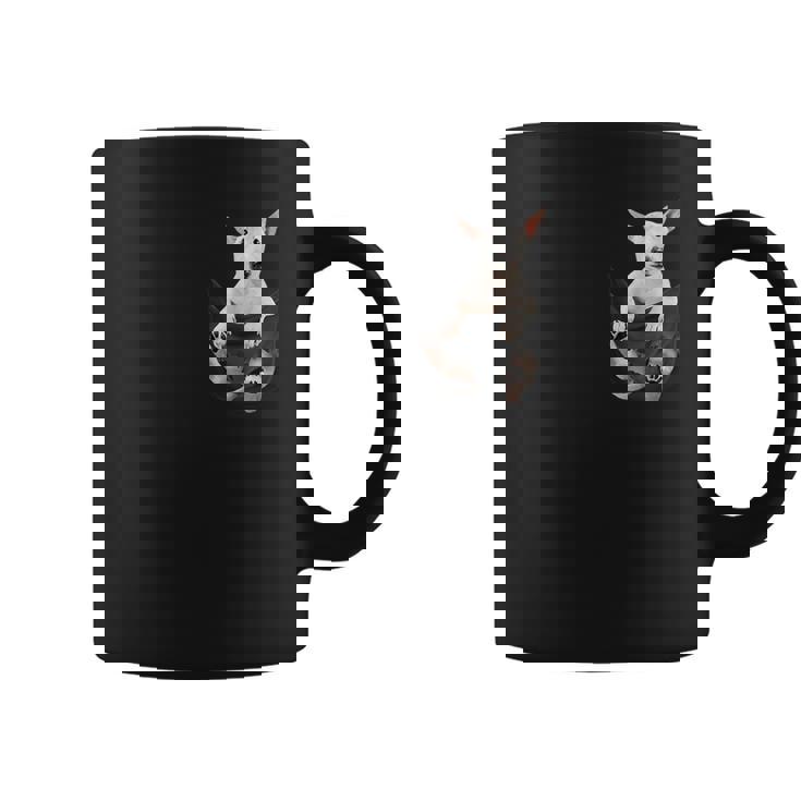 ブルテリア愛好家のためのポケットに入った面白いブルテリア コーヒーマグ