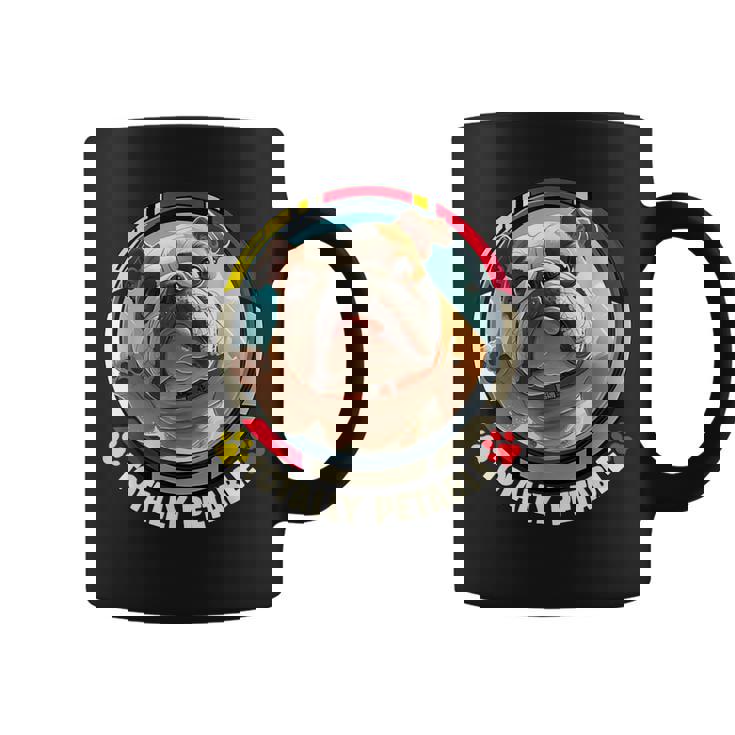 ブルドッグの飼い主 漫画で見る愛玩用ブルドッグ コーヒーマグ