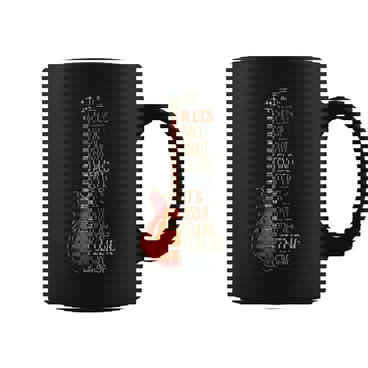 ブルース音楽ギターギタリストのギタリストのためのおかしいギフト コーヒーマグ