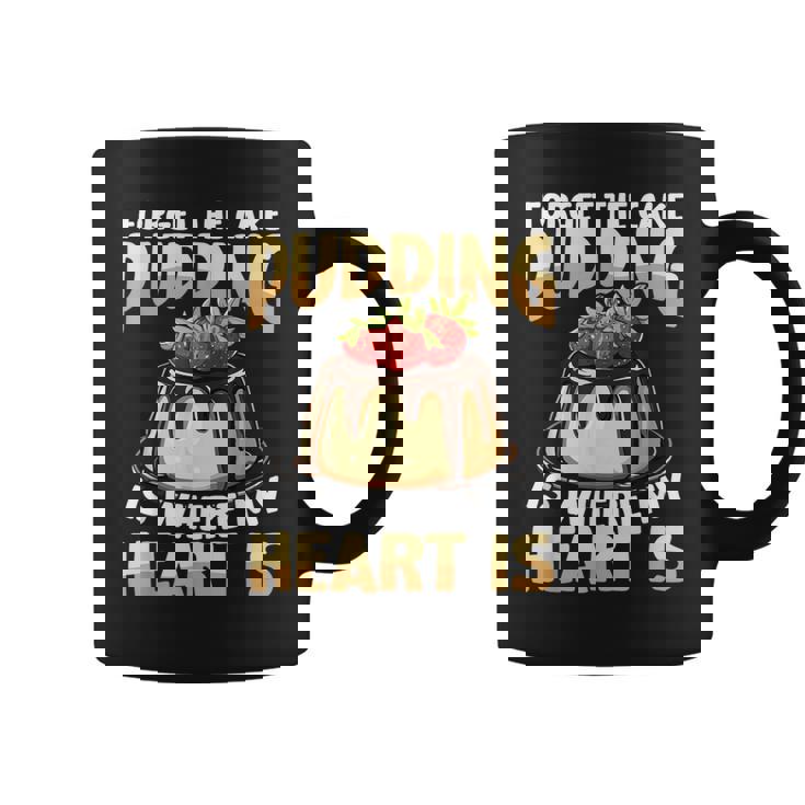 プディングはどこに私の心はチョコレートプリンの恋人 コーヒーマグ