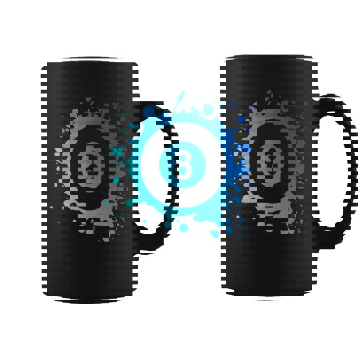 プール ビリヤード プレーヤー エイトボール シンプル プール コーヒーマグ