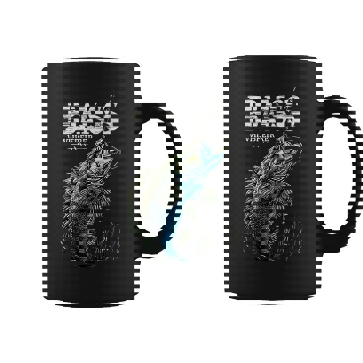 ベイトキャスター フィッシャーマン バスのささやき ブラックバス釣り コーヒーマグ