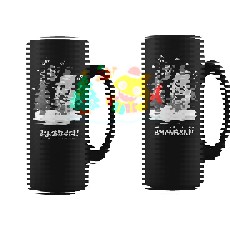 ベイビーシャーク・ウィリアム・クリスマス・ホリデー・サンタ・プレゼント・キッズ・メンズ・ウーマンズ コーヒーマグ