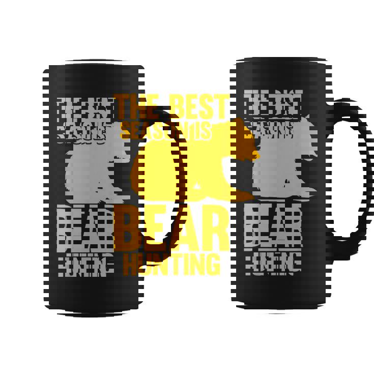 ベストシーズンはクマ狩りハンター コーヒーマグ