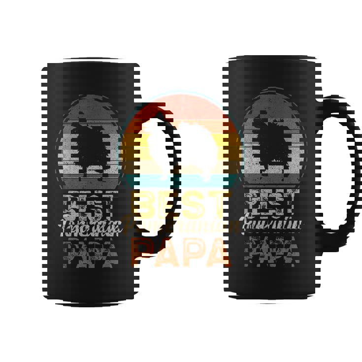 ベスト・ポメラニアン・パパ 父の日 ポム・ドッグ コーヒーマグ