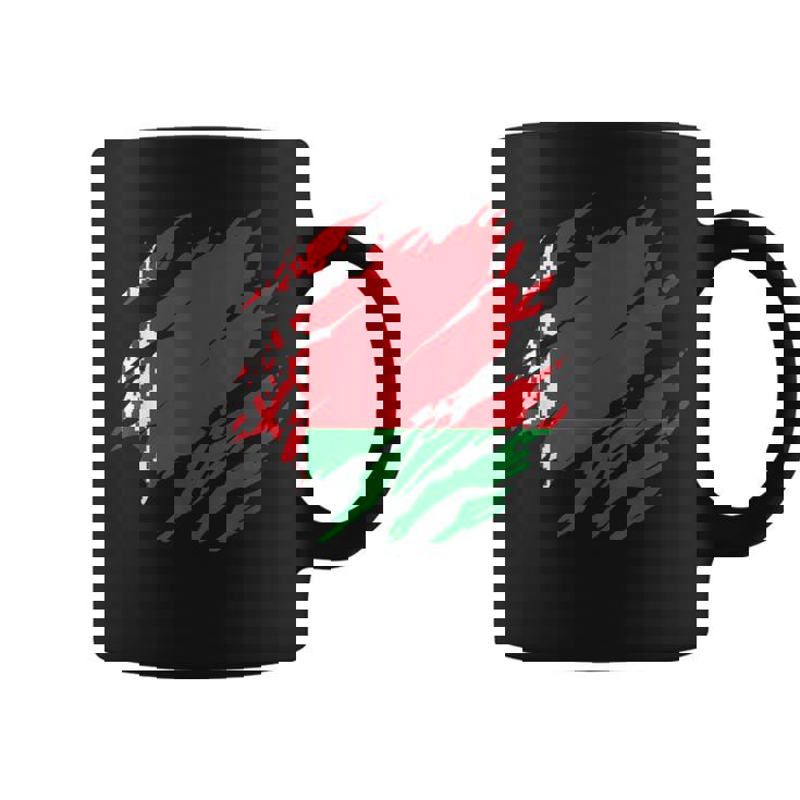 ベラルーシの旗ベラルーシ コーヒーマグ