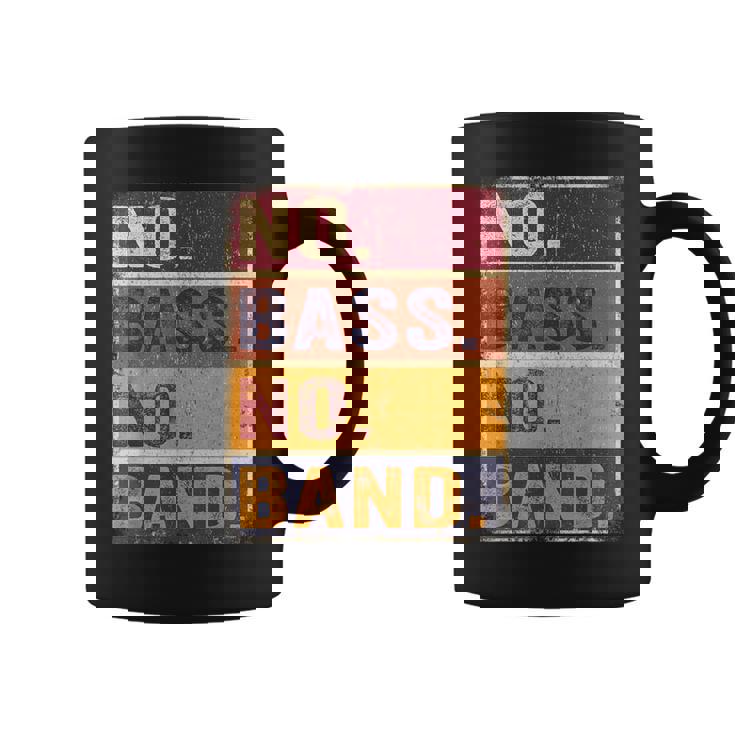 ベーシスト 楽器 エレキベース ノーバス ノーバンド コーヒーマグ