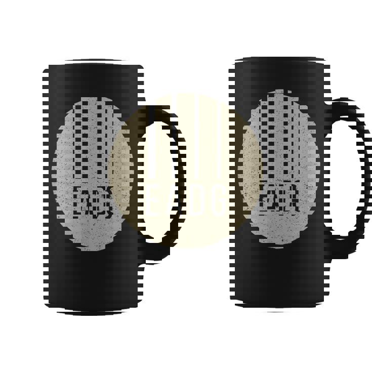 ベースギタリストベースプレーヤー Eadg 4弦 ベージュ アンティーク調 コーヒーマグ