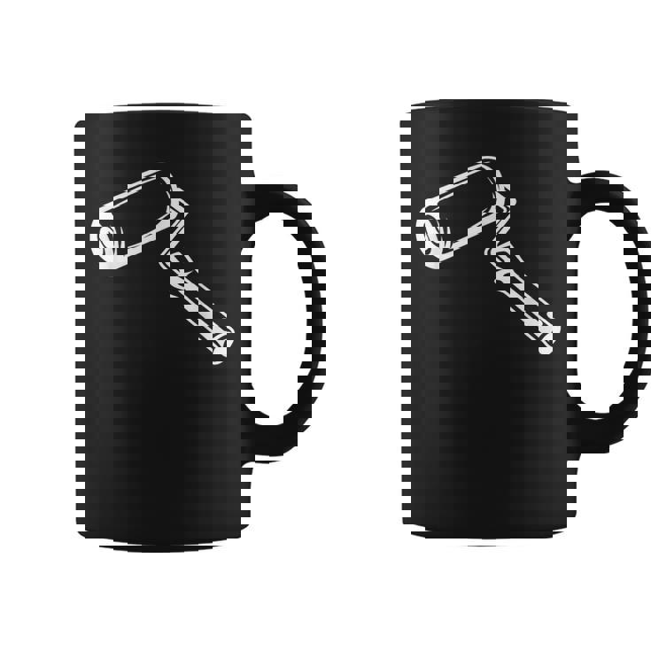 ペインティング・ローラー・スケッチ・ジャーニーマン コーヒーマグ