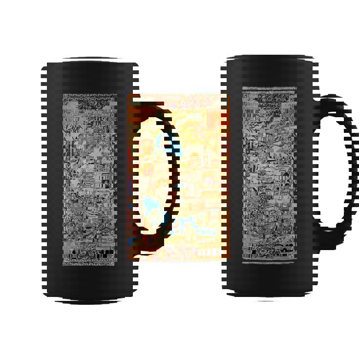 ペルシャ絨毯のランドマークカシュマル コーヒーマグ