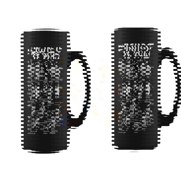 ペンギン好き 世界のペンギンズ ペンギンの種類 コーヒーマグ