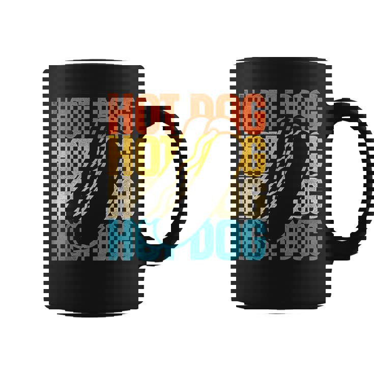 ホットドッグ 大人用 レトロ ヴィンテージ ホットドッグ コーヒーマグ