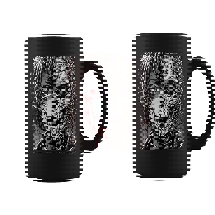 ホラー アニメ 漫画 日本 日本人 不気味 アニメ 女の子 コーヒーマグ