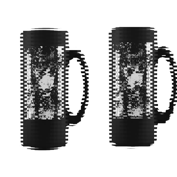 ホラーアニメマンガi日本の不気味なカワイイゴス コーヒーマグ