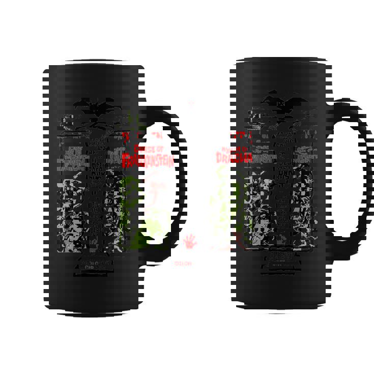 ホラー映画 ヴィンテージ ドラキュラ ハロウィン モンスター フランケンシュタイン コーヒーマグ