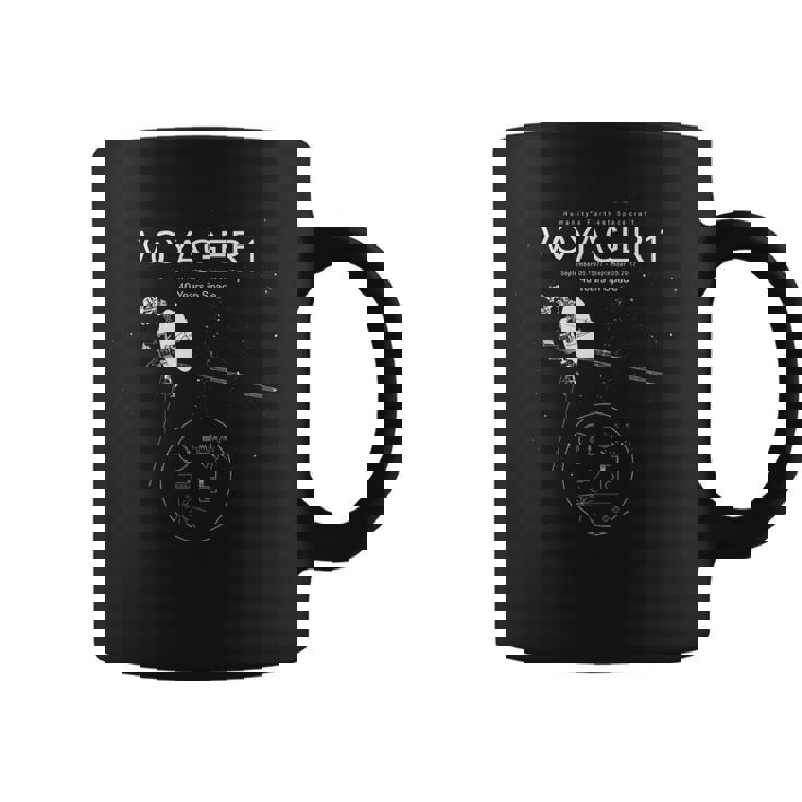 ボイジャー1-人類最遠宇宙船-宇宙40年 コーヒーマグ