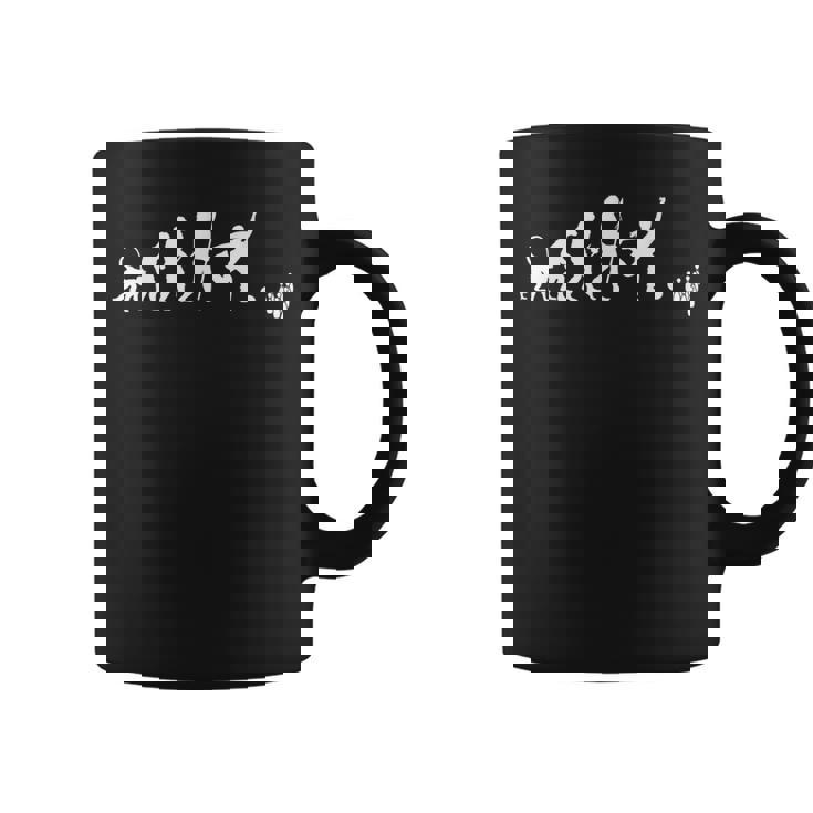 ボウリングの進化 コーヒーマグ