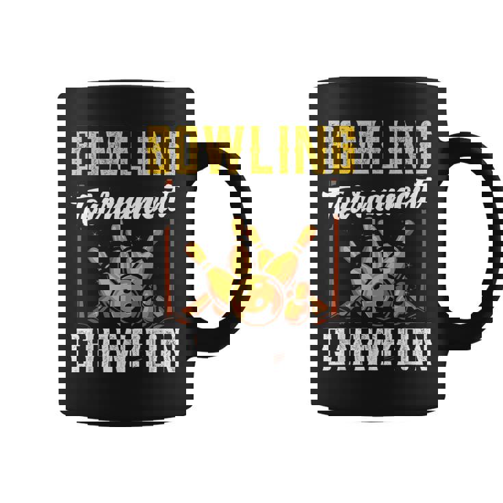 ボウリング大会優勝 クルー ボウリング チーム ホビー ボウラー コーヒーマグ