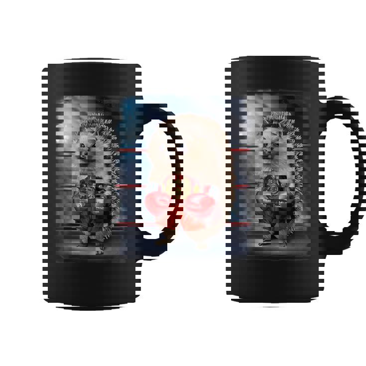 ボクシングチャンピオン ハリネズミファイター コーヒーマグ