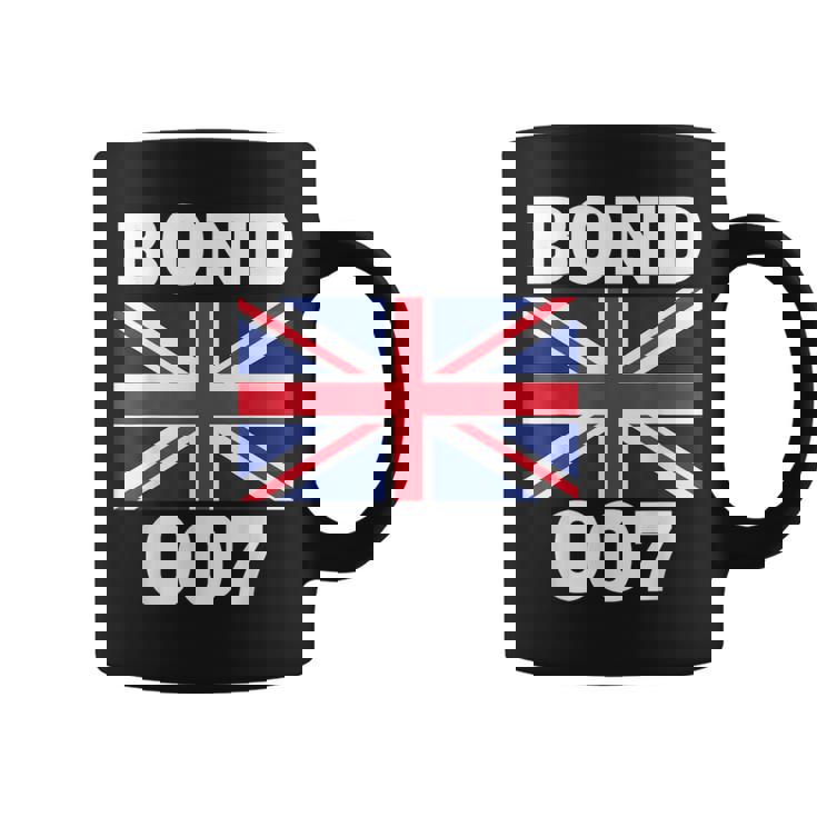 ボンドユニオンフラッグ 007 レトロシャツ コーヒーマグ