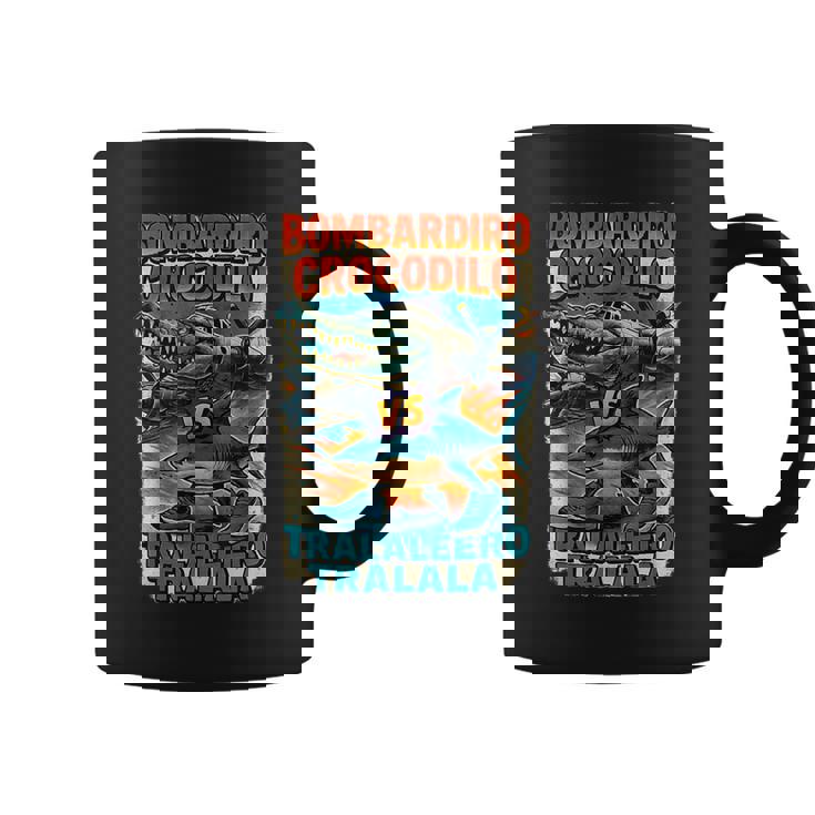 ボンバルディーロクロコダイロs トラレロトララーラ-イタリアンブレインロット コーヒーマグ