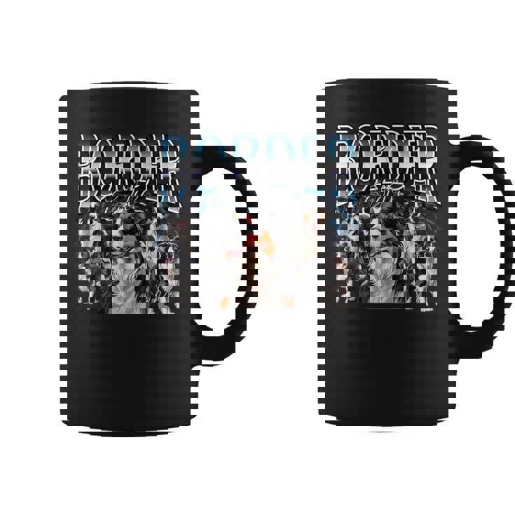 ボーダーコリー 犬 90年代 ブーツレッグ グランジ ラップ グッズスタイル コーヒーマグ